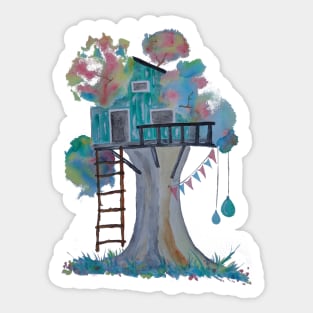 Treehouse Sticker